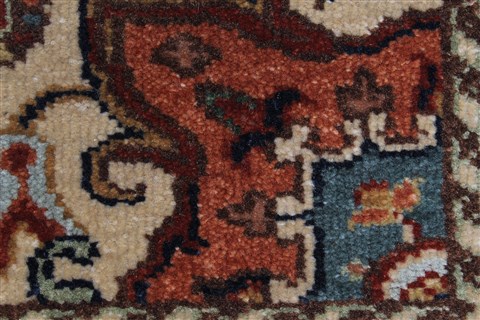 Serapi Blue Runner Hand Knotted 26 X 511 Area Rug 250-26085 Image 6