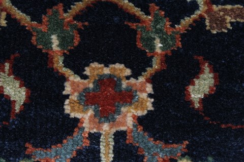 Serapi Blue Runner Hand Knotted 26 X 511 Area Rug 250-26085 Image 7