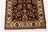 Isfahan Red Runner Hand Knotted 27 X 61  Area Rug 250-26086 Thumb 4