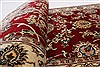 Isfahan Red Runner Hand Knotted 27 X 61  Area Rug 250-26086 Thumb 9