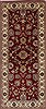 Isfahan Red Runner Hand Knotted 27 X 61  Area Rug 250-26086 Thumb 0