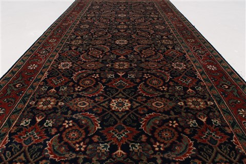 Herati Beige Runner Hand Knotted 28 X 60 Area Rug 250-26087 Image 1