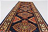 Kazak Beige Runner Hand Knotted 110 X 55 Area Rug 250-26089 Thumb 14