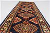 Kazak Beige Runner Hand Knotted 110 X 55 Area Rug 250-26089 Thumb 1