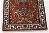 Sarouk Beige Runner Hand Knotted 26 X 62  Area Rug 250-26092 Thumb 4