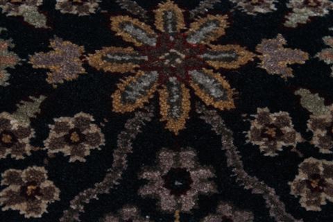Agra Beige Runner Hand Knotted 27 X 60 Area Rug 250-26093 Image 6