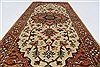 Serapi White Runner Hand Knotted 26 X 61  Area Rug 250-26095 Thumb 2