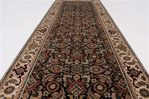 Herati Beige Runner Hand Knotted 21 X 60 Area Rug 250-26097 Image 1