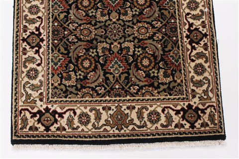 Herati Beige Runner Hand Knotted 21 X 60 Area Rug 250-26097 Image 4