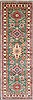 Kazak Beige Runner Hand Knotted 111 X 59 Area Rug 250-26098 Thumb 0