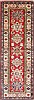 Kazak Red Runner Hand Knotted 111 X 58 Area Rug 250-26099 Thumb 0