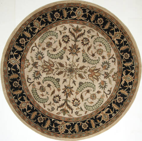 Jaipur Beige Round Hand Tufted 80 X 80  Area Rug 300-26102 Image 0