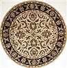 Jaipur Beige Round Hand Tufted 80 X 80  Area Rug 300-26112 Thumb 0