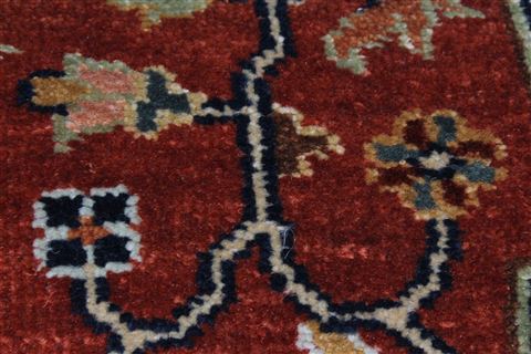 Serapi Brown Runner Hand Knotted 26 X 60 Area Rug 250-26114 Image 20