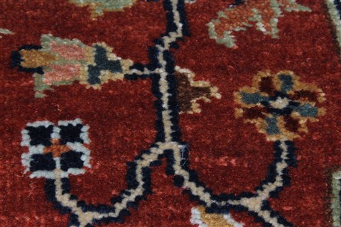 Serapi Brown Runner Hand Knotted 26 X 60 Area Rug 250-26114 Image 9