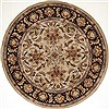 Jaipur Beige Round Hand Tufted 80 X 80  Area Rug 300-26115 Thumb 0