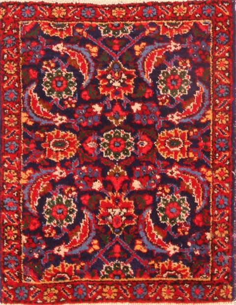 Kerman Red Hand Knotted 111 X 24  Area Rug 100-26117 Image 0