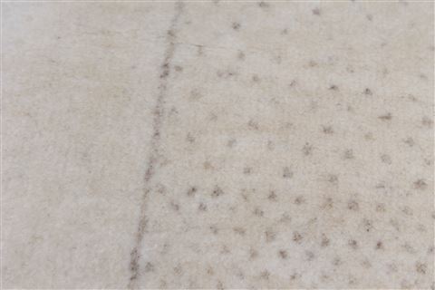 Gabbeh Grey Hand Knotted 27 X 61 Area Rug 250-26120 Image 6