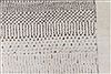 Gabbeh Grey Hand Knotted 27 X 61 Area Rug 250-26120 Thumb 3