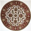 Jaipur White Round Hand Tufted 80 X 80  Area Rug 300-26121 Thumb 0