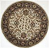 Jaipur Beige Round Hand Tufted 80 X 80  Area Rug 300-26123 Thumb 0