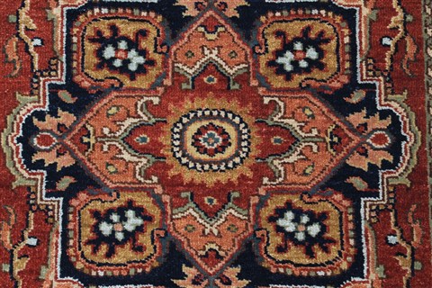 Serapi Brown Runner Hand Knotted 25 X 61 Area Rug 250-26124 Image 4