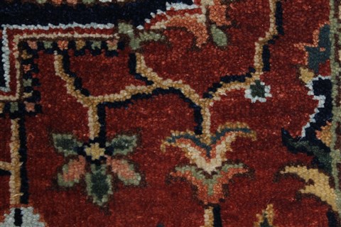 Serapi Brown Runner Hand Knotted 25 X 61 Area Rug 250-26124 Image 7