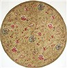 Jaipur Yellow Round Hand Tufted 80 X 80  Area Rug 300-26125 Thumb 0