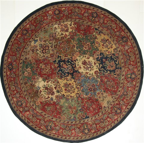 Jaipur Multicolor Round Hand Tufted 80 X 80  Area Rug 300-26126 Image 0