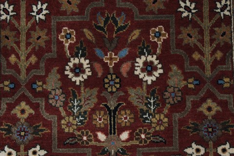 Semnan Beige Runner Hand Knotted 26 X 510 Area Rug 250-26132 Image 3