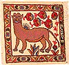 Gabbeh Multicolor Square Hand Knotted 110 X 20  Area Rug 253-26147 Thumb 0