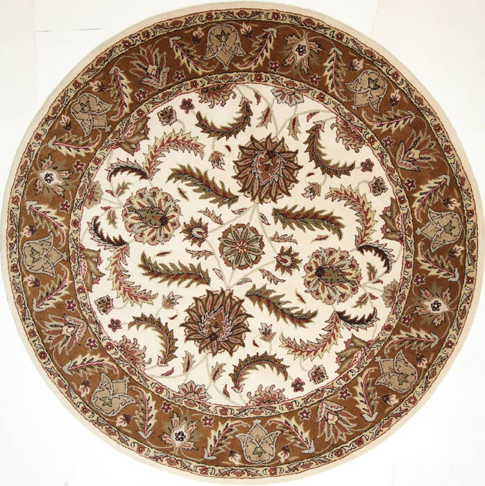 Jaipur Beige Round Hand Tufted 80 X 80  Area Rug 300-26153 Image 0