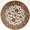 Jaipur Beige Round Hand Tufted 80 X 80  Area Rug 300-26153 Thumb 0
