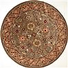 Jaipur Brown Round Hand Tufted 81 X 82  Area Rug 300-26157 Thumb 0