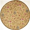Jaipur Yellow Round Hand Tufted 80 X 80  Area Rug 300-26164 Thumb 0