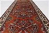 Sarouk Beige Runner Hand Knotted 24 X 60  Area Rug 250-26166 Thumb 1