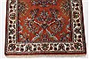 Sarouk Beige Runner Hand Knotted 24 X 60  Area Rug 250-26166 Thumb 4