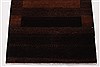 Gabbeh Brown Runner Hand Knotted 28 X 61 Area Rug 250-26173 Thumb 5