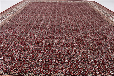 Herati Red Hand Knotted 81 X 114 Area Rug 250-26174 Image 2