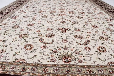 Jaipur White Hand Knotted 90 X 120 Area Rug 250-26176 Image 1