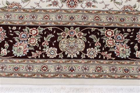 Jaipur White Hand Knotted 90 X 120 Area Rug 250-26176 Image 2