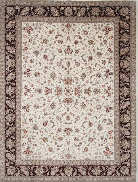 Jaipur White Hand Knotted 90 X 120 Area Rug 250-26176 Image 0