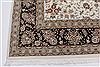 Jaipur White Hand Knotted 90 X 120 Area Rug 250-26176 Thumb 4