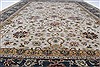 Isfahan Beige Hand Knotted 91 X 130  Area Rug 250-26177 Thumb 2