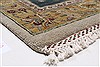 Isfahan Beige Hand Knotted 91 X 130  Area Rug 250-26177 Thumb 6