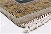 Isfahan Beige Hand Knotted 91 X 130 Area Rug 250-26177 Thumb 6