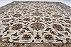 Kashan Beige Hand Knotted 91 X 1111  Area Rug 250-26179 Thumb 3