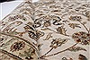 Kashan Beige Hand Knotted 91 X 123  Area Rug 250-26180 Thumb 10