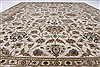 Kashan Beige Hand Knotted 91 X 123  Area Rug 250-26180 Thumb 1