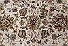 Kashan Beige Hand Knotted 91 X 123  Area Rug 250-26180 Thumb 3